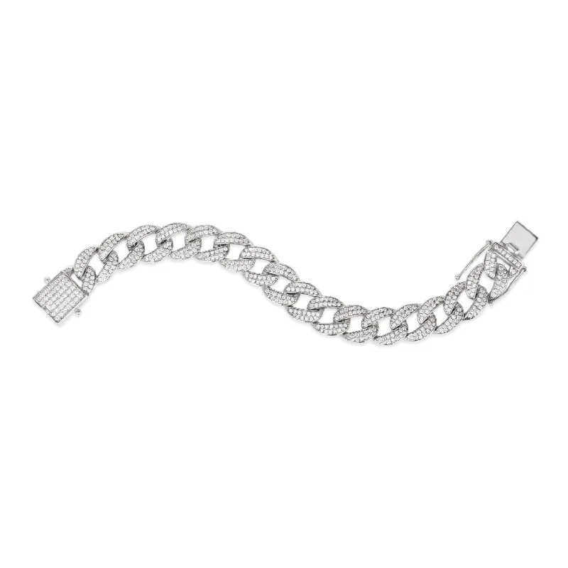 12mm Super Cuban Link Bracelet