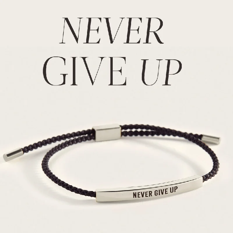 Never Give Up Inspire Bracelet