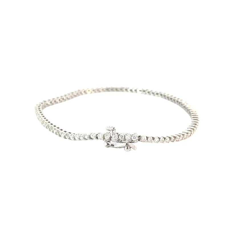 White Gold Diamond Tennis Bracelet