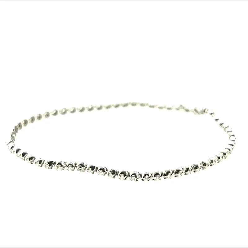 White Gold Diamond Tennis Bracelet