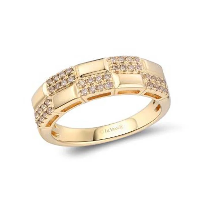 Le Vian Ring featuring Alternating Pattern Nude Diamonds in 14K Honey Gold