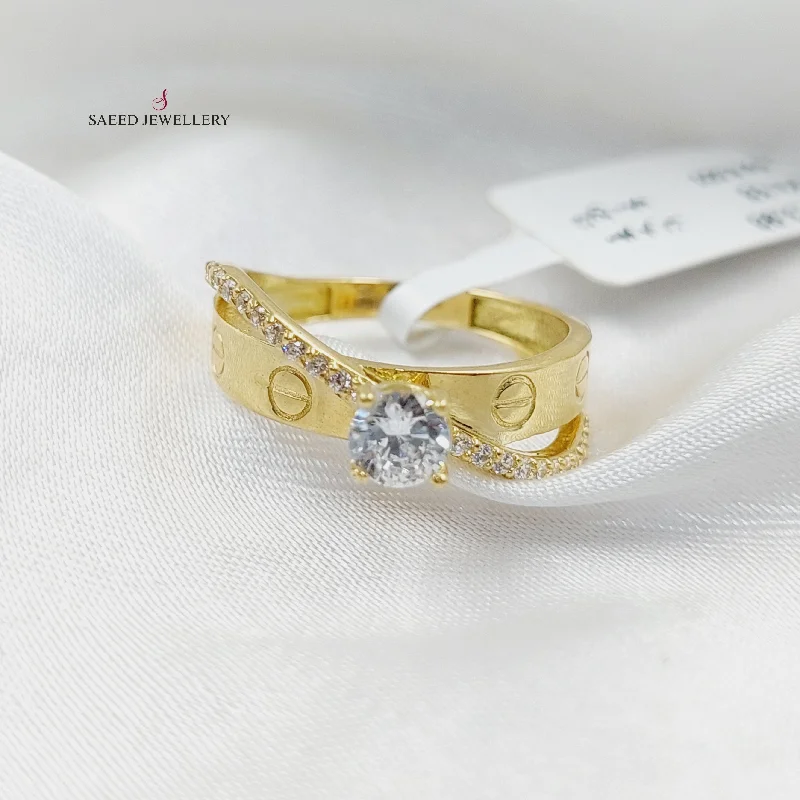 Figaro Twins Wedding Ring