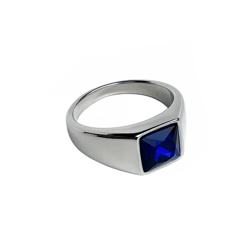 Blue Gemstone Ring