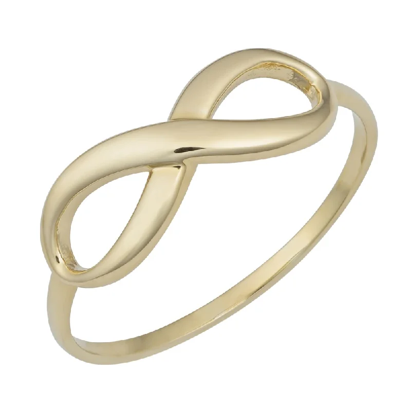 Fremada 10k Yellow Gold High Polish Infinity Ring (size 6 - 9)