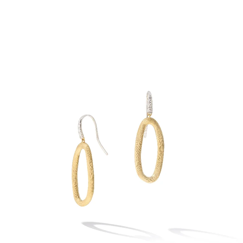 Marco Bicego Jaipur Gold Diamond Drop Earrings