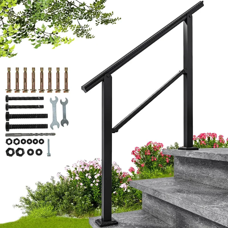 Moasis 3/5FT Handrail Outdoor Stairs Outdoor