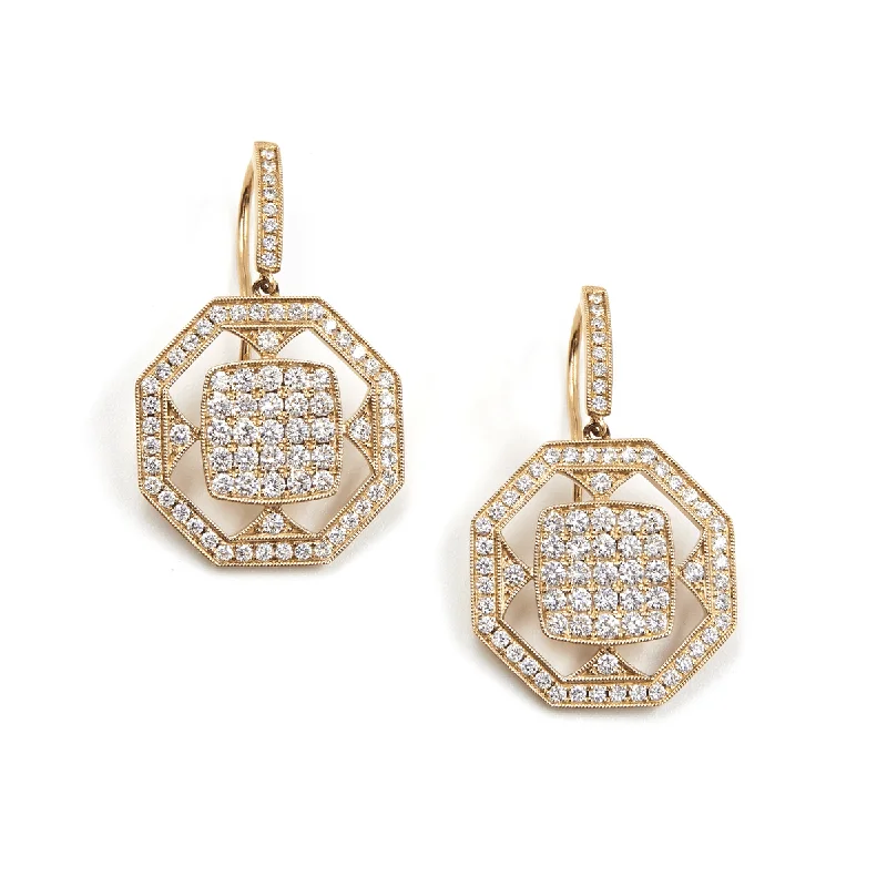 Earrings - 18-KaratGold  Diamond Earrings - RED GOLD®